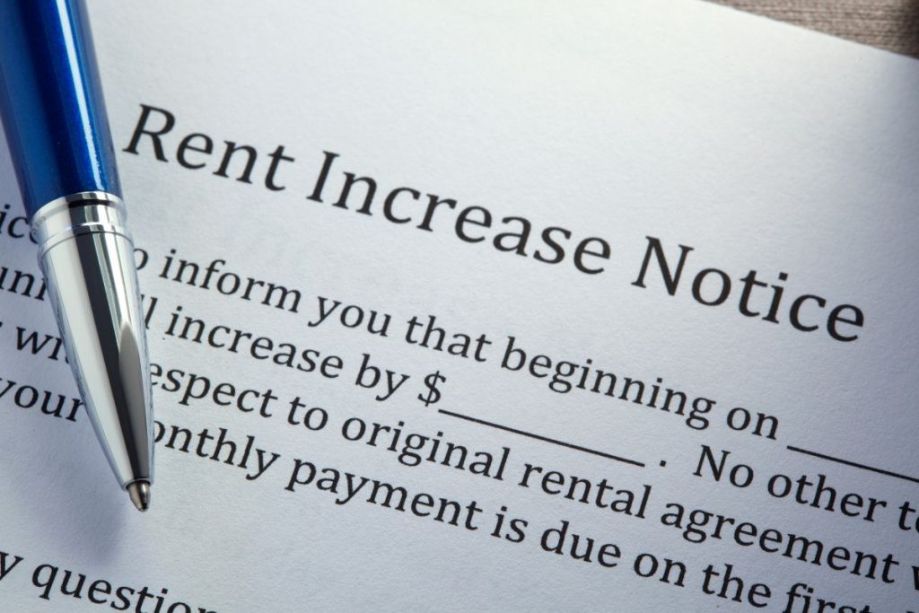landlord increase my rent