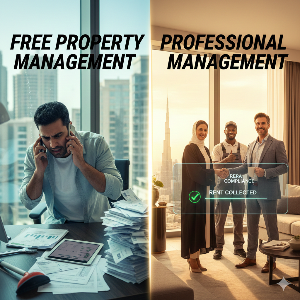 Free Property Management vs. Professional Property Management: What Landlords in Dubai Need to Know